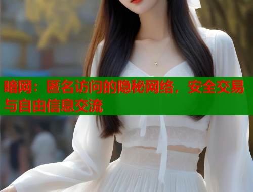 暗网：匿名访问的隐秘网络，安全交易与自由信息交流  第2张