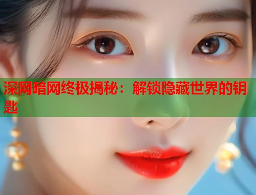 深网暗网终极揭秘：解锁隐藏世界的钥匙