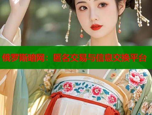 俄罗斯暗网：匿名交易与信息交换平台  第2张