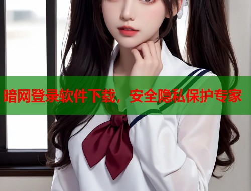 暗网登录软件下载，安全隐私保护专家