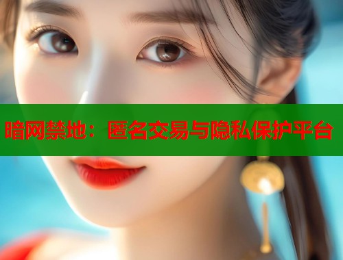 暗网禁地：匿名交易与隐私保护平台