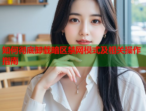 如何彻底卸载暗区禁网模式及相关操作指南