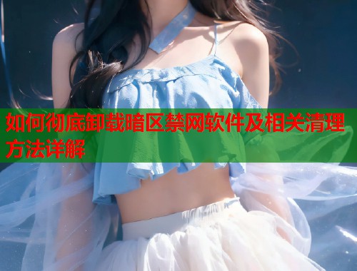 如何彻底卸载暗区禁网软件及相关清理方法详解  第1张