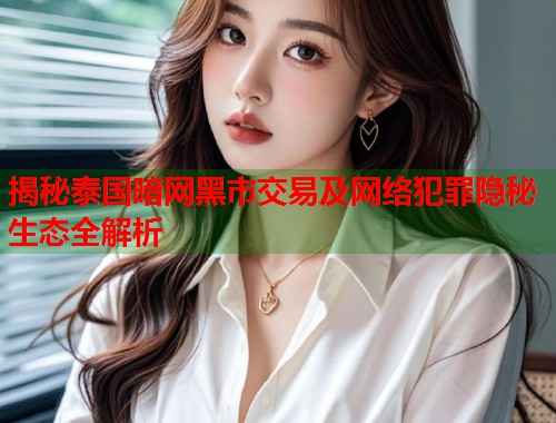 揭秘泰国暗网黑市交易及网络犯罪隐秘生态全解析  第2张