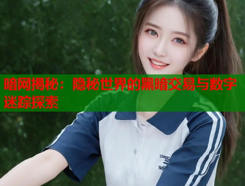 暗网揭秘：隐秘世界的黑暗交易与数字迷踪探索  第1张