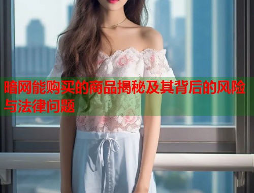 暗网能购买的商品揭秘及其背后的风险与法律问题  第1张
