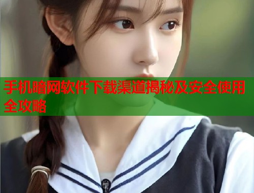 手机暗网软件下载渠道揭秘及安全使用全攻略  第1张