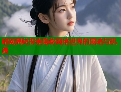 暗网揭秘探索隐秘网络世界的黑暗与机遇