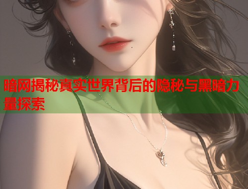 暗网揭秘真实世界背后的隐秘与黑暗力量探索  第2张