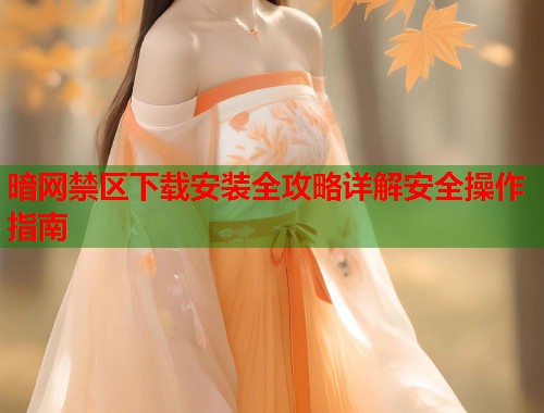 暗网禁区下载安装全攻略详解安全操作指南