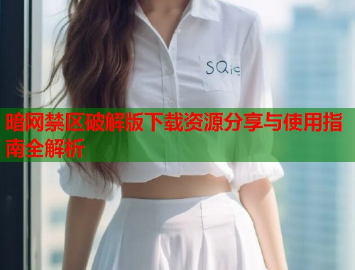 暗网禁区破解版下载资源分享与使用指南全解析