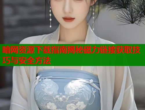 暗网资源下载指南揭秘磁力链接获取技巧与安全方法