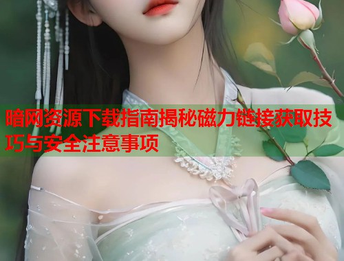 暗网资源下载指南揭秘磁力链接获取技巧与安全注意事项