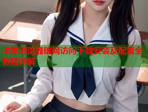 洋葱浏览器暗网访问下载安装及配置全教程详解