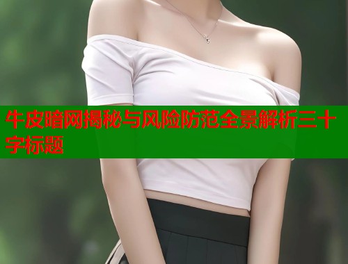 牛皮暗网揭秘与风险防范全景解析三十字标题
