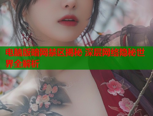 电脑版暗网禁区揭秘 深层网络隐秘世界全解析