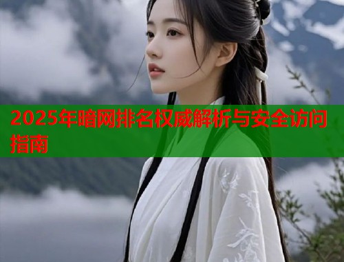 2025年暗网排名权威解析与安全访问指南  第2张