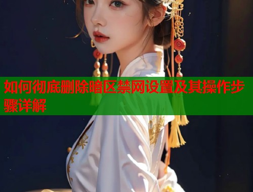 如何彻底删除暗区禁网设置及其操作步骤详解  第2张