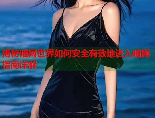 揭秘暗网世界如何安全有效地进入暗网指南详解  第1张