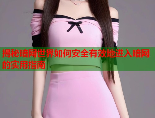 揭秘暗网世界如何安全有效地进入暗网的实用指南  第1张