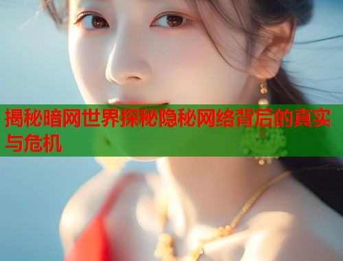 揭秘暗网世界探秘隐秘网络背后的真实与危机