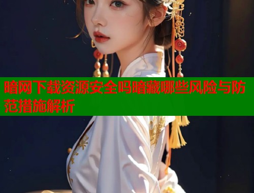 暗网下载资源安全吗暗藏哪些风险与防范措施解析
