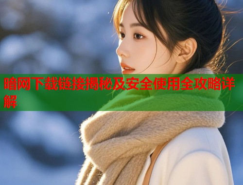 暗网下载链接揭秘及安全使用全攻略详解
