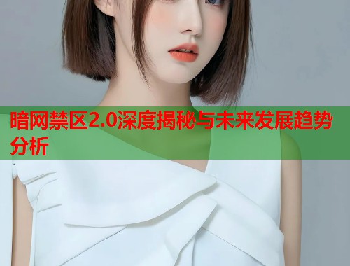 暗网禁区2.0深度揭秘与未来发展趋势分析