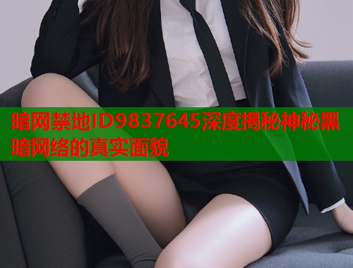 暗网禁地ID9837645深度揭秘神秘黑暗网络的真实面貌