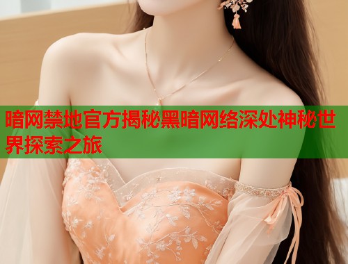 暗网禁地官方揭秘黑暗网络深处神秘世界探索之旅
