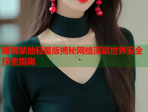 暗网禁地轻量版揭秘网络深层世界安全探索指南