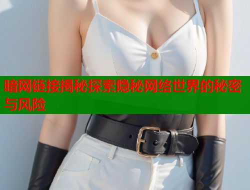 暗网链接揭秘探索隐秘网络世界的秘密与风险