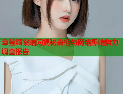 章莹颖案暗网揭秘真相与网络黑暗势力调查报告