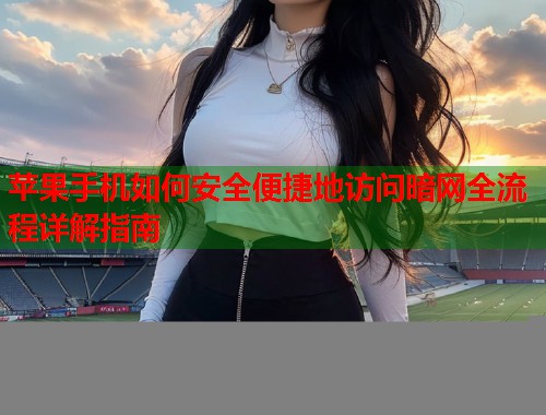 苹果手机如何安全便捷地访问暗网全流程详解指南  第1张