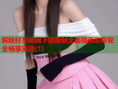 解除好友暗网下载限制全面指南助你安全畅享资源(1)