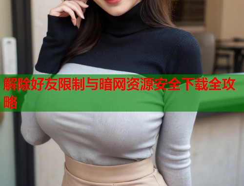 解除好友限制与暗网资源安全下载全攻略